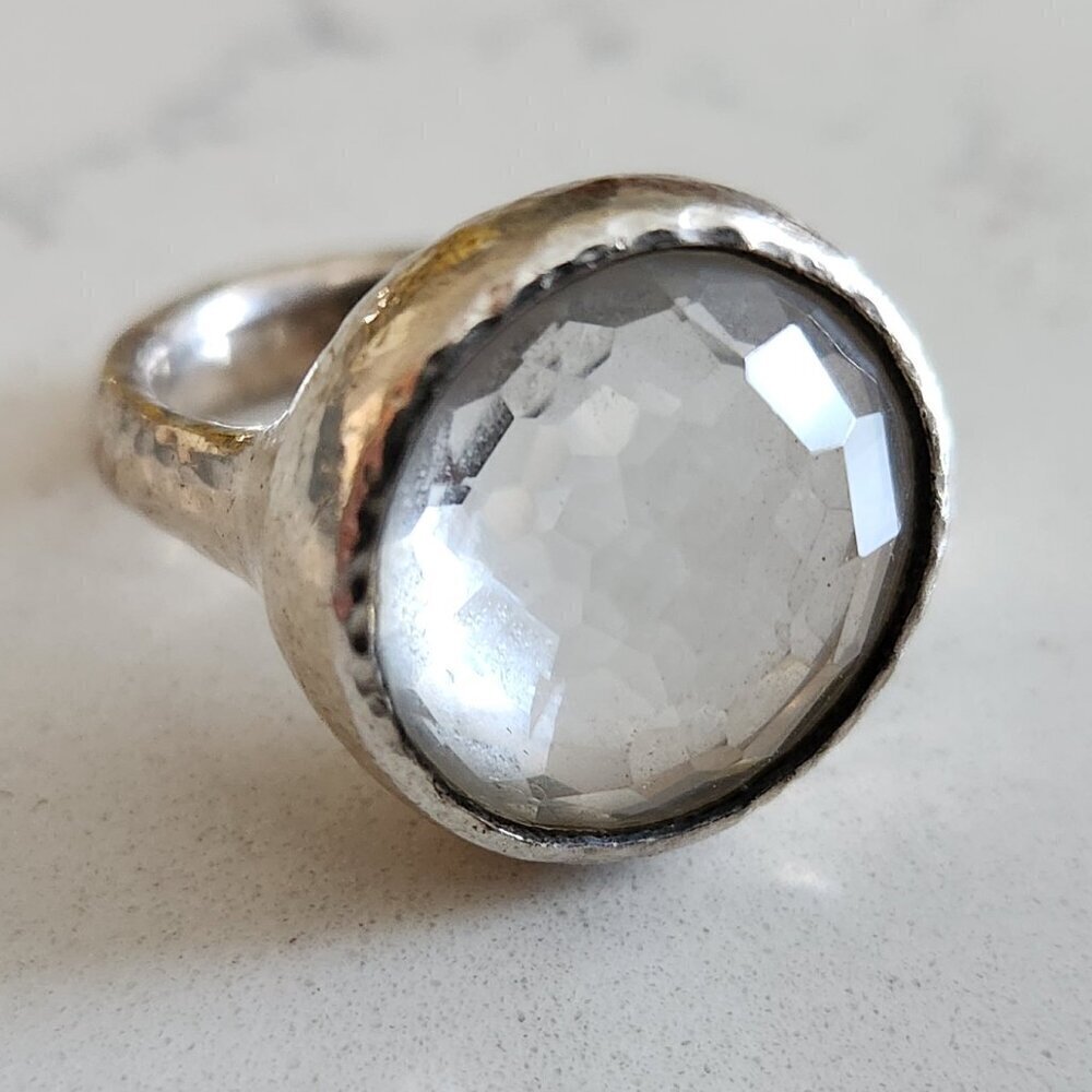 Ippolita Sterling Silver Quartz Cocktail Ring